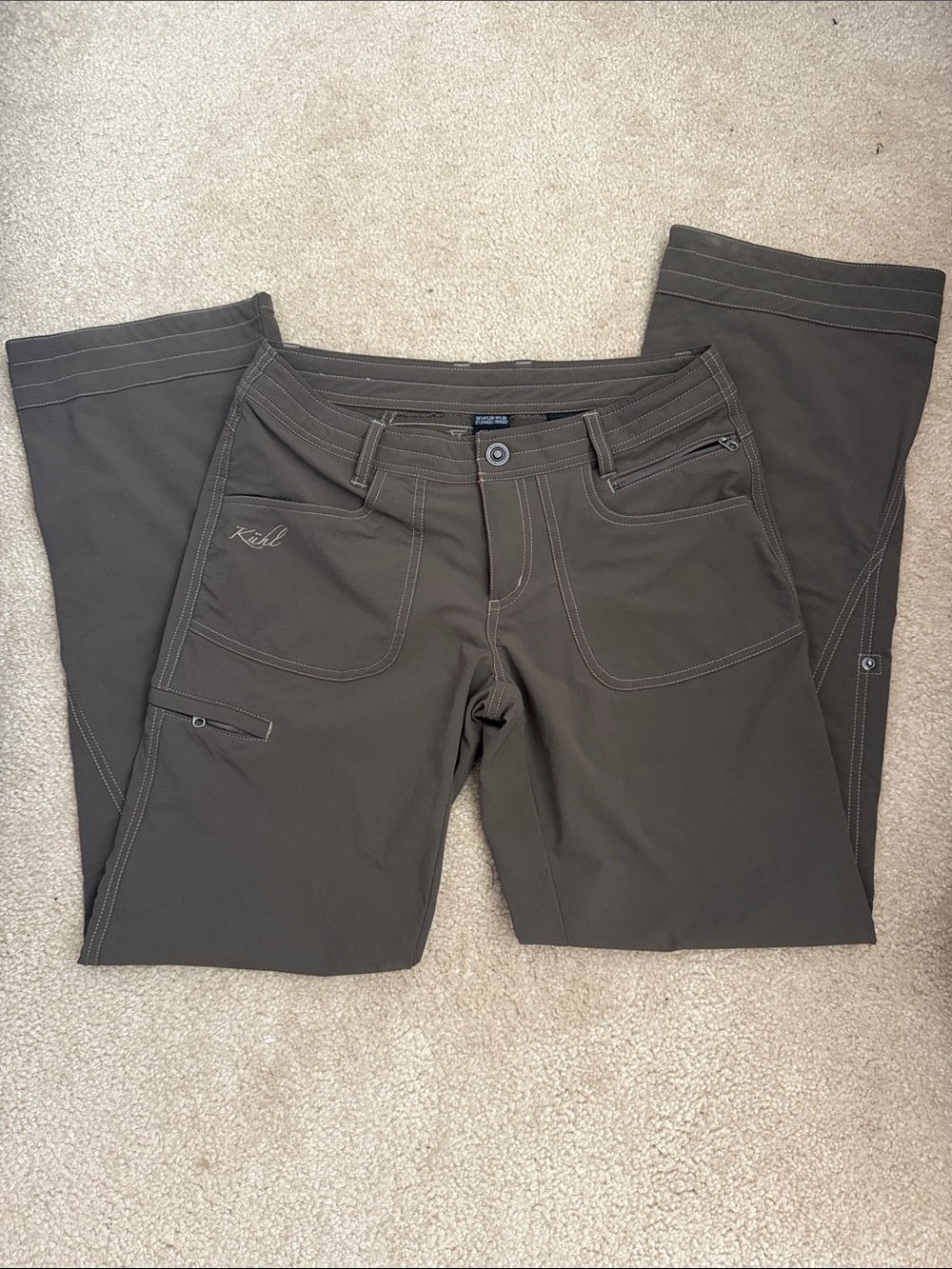 Kuhl Women's Olive Green Active Track Pants